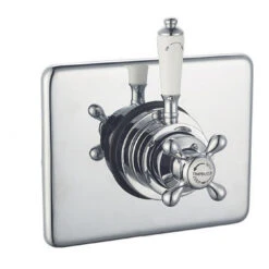 Shower Valve - Exposed (Chrome) 3/4" Supplies - MVALVE-1001 -Purestream Shower Shop 3 4 supply shower valve exposed chrome mvalve 1001 1