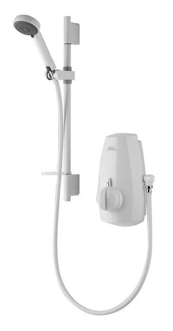 Aqualisa Aquastream Thermo Mixer Shower With Adjustable Head - White - 813.40.20 3 Aqualisa Aquastream Thermo Mixer Shower With Adjustable Head - White - 813.40.20