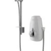 Aqualisa Aquastream Thermo Mixer Shower With Adjustable Head - White/Chrome - 813.40.21