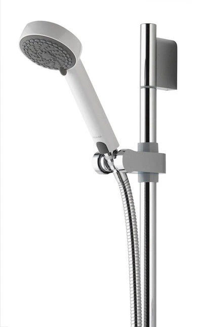 Aqualisa Aquastream Thermo Mixer Shower With Adjustable Head - White/Chrome - 813.40.21 4 Aqualisa Aquastream Thermo Mixer Shower With Adjustable Head - White/Chrome - 813.40.21 - Image 2
