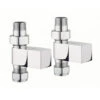 Bauhaus Crosswater Elite Square Straight Rad Valves Chrome - Radvs2 -Purestream Shower Shop crosswater elite square straight rad valves chrome radvs2