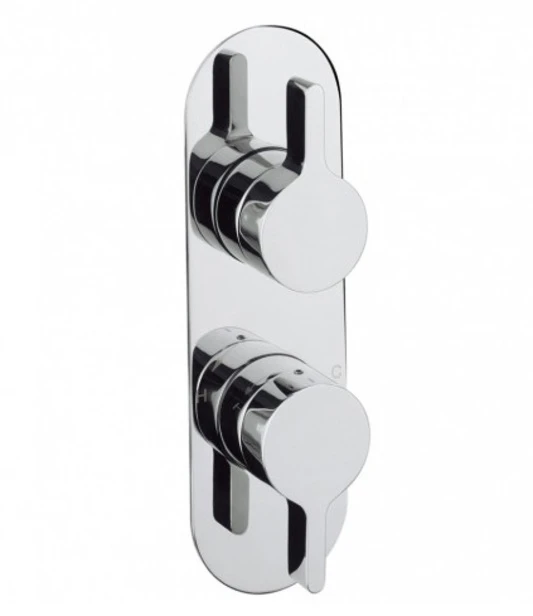 Crosswater Svelte Thermostatic Shower Valve With 2 Way Diverter- Se1500rc 3 Crosswater Svelte Thermostatic Shower Valve With 2 Way Diverter- Se1500rc