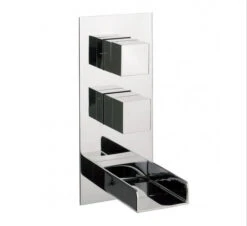 Crosswater Thermo Shower Valve 2 Way & Spout - WS1600RC