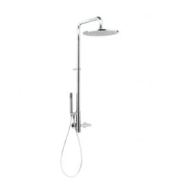 Crosswater Vertical Thermostatic Bar Shower Valve With Round Head (Chrome) - RM525WC