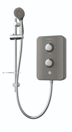 Gainsborough Slim Duo Electric Shower (Titamium Grey) 8.5kw - GSDTG85