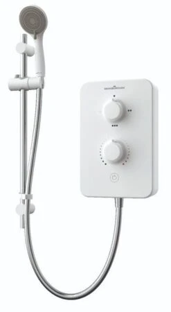 Gainsborough Slim Duo Electric Shower (White) 10.5kw - GSD105