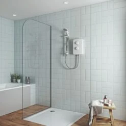 Gainsborough Slim Duo Electric Shower (White) 10.5kw - GSD105 -Purestream Shower Shop gainsborough slim duo electric shower white 10 5kw gsd105 6