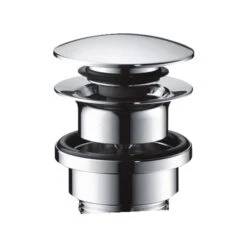 Hansgrohe Brass Push Open Waste Set 1 1/4"" For Basin And Bidet Mixers - 50100000