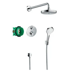 Hansgrohe Croma Select S With Ecostat 2 Way Thermostatic Mixer - 27295000