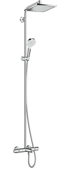 Hansgrohe Crometta E 240 Shewerpipe Bath Shower Mixer - 27298000 3 Hansgrohe Crometta E 240 Shewerpipe Bath Shower Mixer - 27298000
