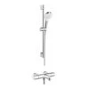Hansgrohe Ecostat 1001 Cl Combi Set 0.65m With Crometta Vario 100 Hand Shower And Bath Filler - 88100984 -Purestream Shower Shop hansgrohe ecostat 1001 cl combi set 0 65m with crometta vario 100 hand shower and bath filler 88100984