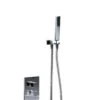 Inta Mio Thermostatic Concealed Shower (Dual Outlet) With Overhead Soak & Rinse Station - Mi80017cp -Purestream Shower Shop inta mio thermostatic concealed shower dual outlet with overhead soak rinse station mi80017cp