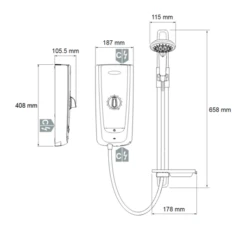 Mira Advance 8.7 Kw (Standard) - 1.1785.001 9 Mira Advance 8.7 Kw (Standard) - 1.1785.001 -Purestream Shower Shop mira advance 8 7 kw standard 1 1785 001 3