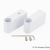 Mira L14d Slide Bar Support White - 1740.595 -Purestream Shower Shop mira l14d slide bar support white 1740 595 spare part