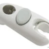 Mira LOGIC Shower Head Holder (White) 1605.127 -Purestream Shower Shop mira logic clamp bracket white