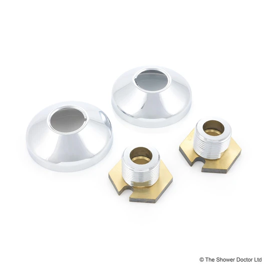 MX Bar Mixer Valve Fitting Kit (Chrome) - HMK 3 MX Bar Mixer Valve Fitting Kit (Chrome) - HMK