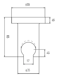 Premier® Nuie Luxury Wall Bracket - A377 -Purestream Shower Shop nuie luxury wall bracket a377 1