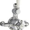 Nuie Traditional Twin Exposed Thermo Valve - A3099e -Purestream Shower Shop nuie traditional twin exposed thermo valve a3099e