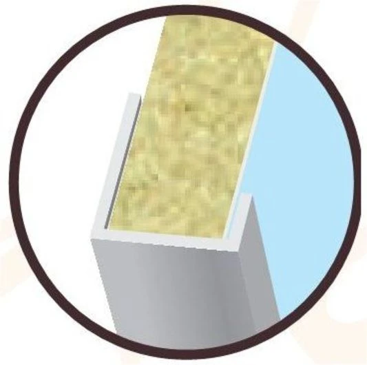 Rearo Selkie 2.4M End Cap Finishing Trim (Satin Silver) 4 Rearo Selkie 2.4M End Cap Finishing Trim (Satin Silver) - Image 2