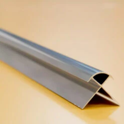 Rearo Selkie 2.4M External Corner Profile Finishing Trim (Polished Silver)