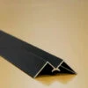Rearo Selkie 2.4M Internal Corner Profile Finishing Trim (Black) 2 Rearo Selkie 2.4M Internal Corner Profile Finishing Trim (Black) -Purestream Shower Shop rearo selkie 2 4m internal corner profile finishing trim black 1