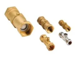 Reliance Floguard Double Check Valve - DZR Brass - 1"" FBSP FLOW 230 007