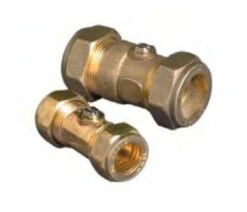 Reliance Mini Isolating Ball Valve - Nickel Finish - 15mm BVAL 201 002