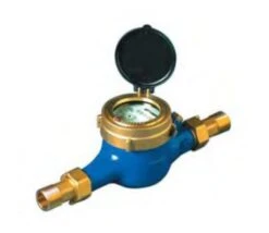 Reliance Water Meter - 200 Series - Multi Jet - Wet Dial - Cold Water - Horizontal Installation MNK - 1/2"" MBSP Union WATM 200 010