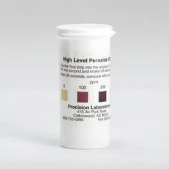Safesol Test Strips That Measure 0-400ppm Peroxide (Qty 50) - TS50-0-400