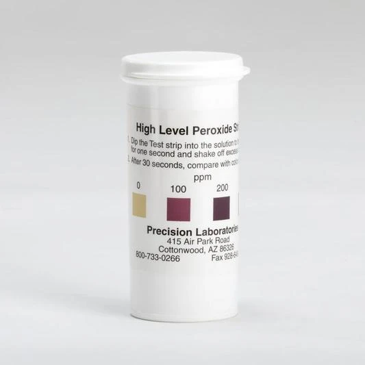 Safesol Test Strips That Measure 0-400ppm Peroxide (Qty 50) - TS50-0-400 3 Safesol Test Strips That Measure 0-400ppm Peroxide (Qty 50) - TS50-0-400