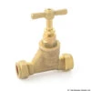 City Plumbing Stopcock Brass 15mm -Purestream Shower Shop stopcock brass 15mm