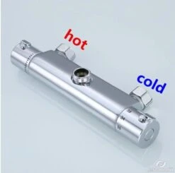 Thermostatic Bar Mixer (VALVE ONLY) Chrome 1004- Top Outlet -Purestream Shower Shop the shower doctor other brands thermostatic bar mixer shower chrome top outlet 166921442510004A