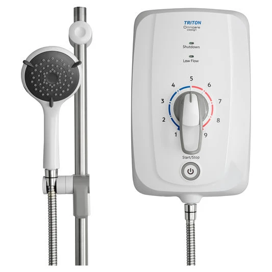 Triton Omnicare Design Thermostatic Shower With Extended Kit 8.5kW - TEOMND81 4 Triton Omnicare Design Thermostatic Shower With Extended Kit 8.5kW - TEOMND81 - Image 2