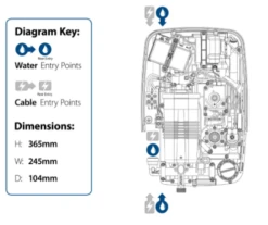 Triton T80Sr Pumped 8.5kW - GET80PSR81 -Purestream Shower Shop the shower doctor triton triton t80sr pumped 8.5kw get80psr81 1689425004Triton T80Sr Pumped 8.5kW GET80PSR81 Dimensions