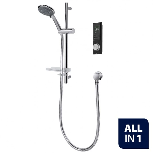 Triton Host Digital Mixer Shower All-In-One Wall Pack With Riser Rail - Circular - Hosdmwrrcirs 3 Triton Host Digital Mixer Shower All-In-One Wall Pack With Riser Rail - Circular - Hosdmwrrcirs