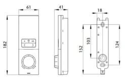 Triton Host Digital Mixer Shower All-In-One Wall Pack With Riser Rail - Circular - Hosdmwrrcirs 12 Triton Host Digital Mixer Shower All-In-One Wall Pack With Riser Rail - Circular - Hosdmwrrcirs -Purestream Shower Shop triton host digital mixer shower all in one wall pack with riser rail circular hosdmwrrcirs