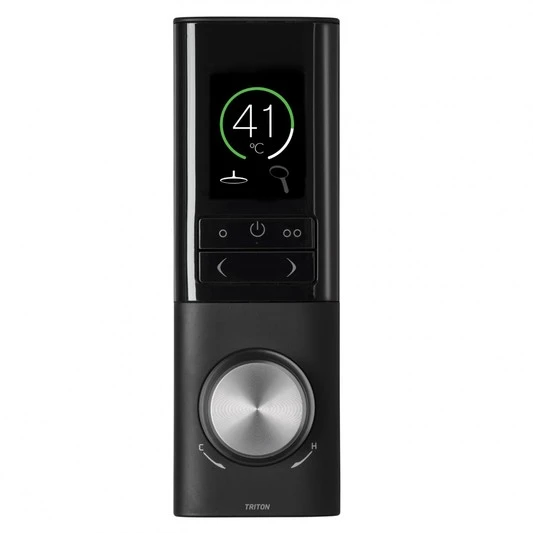 Triton Host Digital Mixer Shower All-In-One Wall Pack With Riser Rail - Circular - Hosdmwrrcirs 4 Triton Host Digital Mixer Shower All-In-One Wall Pack With Riser Rail - Circular - Hosdmwrrcirs - Image 2