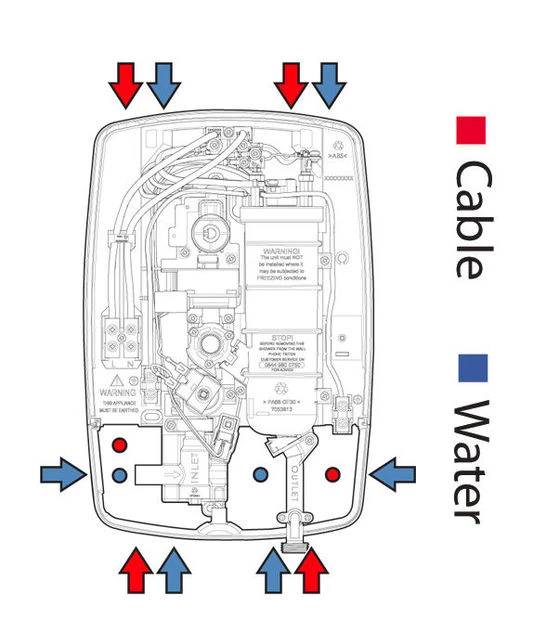 Triton T80z Fast-Fit Electric Shower 9.5Kw - Sp8009zff 4 Triton T80z Fast-Fit Electric Shower 9.5Kw - Sp8009zff - Image 2