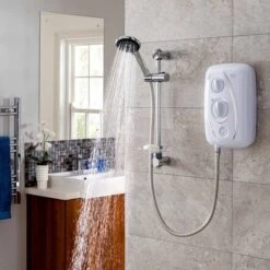 Triton T80z Thermostatic Fast Fit Electric Shower 9.5Kw - Sp8009zffthm -Purestream Shower Shop triton t80z thermostatic fast fit electric shower 9 5kw sp8009zffthm 2