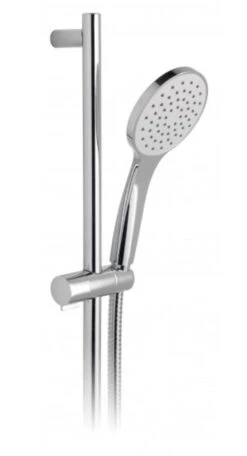 Vado Atmosphere Slide Rail Shower Kit With Air-Injected Single-Function Handset 900Mm Slide Rail And Smoothflex Anti-Twist Silver Hose (Chrome) - Atm-Sfsrk/2-C/P