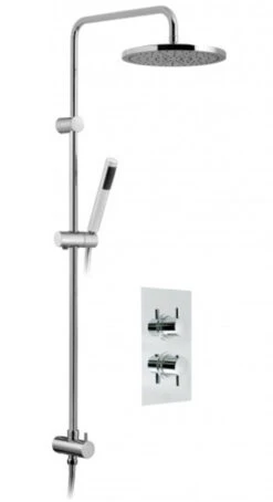 Vado Celsius Concealed 2 Handle Thermostatic Shower Valve - WG-CELBOXSQ/RRK-C/P