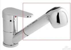 Vado Chelsea Mono Sink Mixer Pull Out Handset Chrome - CHE-152/H-C/P