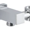 Vado Mix Integrated Outlet And Shower Bracket Wall Mounted (Chrome) - Mix-Weo-C/P -Purestream Shower Shop vado mix integrated outlet and shower bracket wall mounted chrome mix weo c p 1