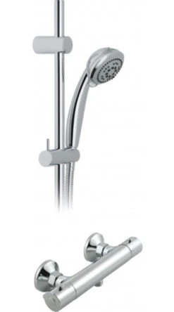 Vado Prima Round Exposed Thermostatic Shower Valve 1/2""(Chrome) - Primabox4-Mf-C/P